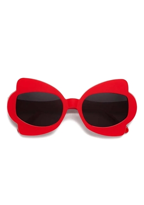 Marni Eyewear geometric-frame sunglasses - Red