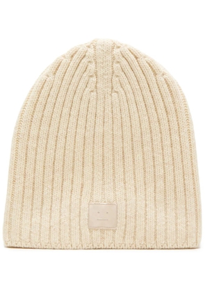 Acne Studios knitted beanie - Neutrals