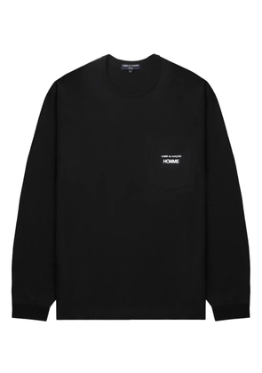 Comme des Garçons Homme cotton T-shirt - Black