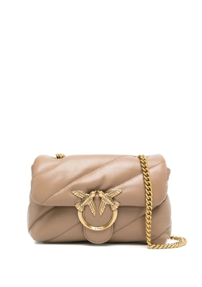 PINKO mini Love Puff crossbody bag - Brown