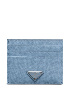 Prada textured cardholder - Blue