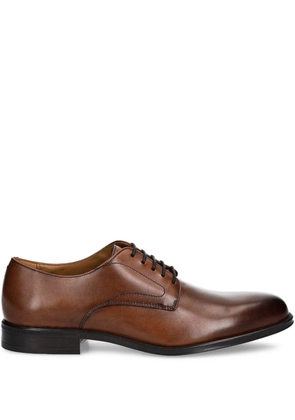 Hackett leather Derby shoes - Brown