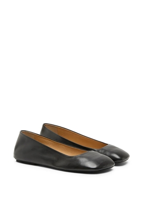 Marsèll Bama square-toe ballet flats - Black
