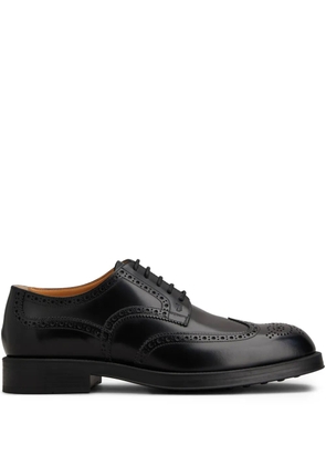 Tod's leather Derby shoes - B999 - BLACK