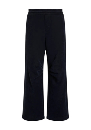 Dolce & Gabbana elasticated-waistband panelled track pants - Black