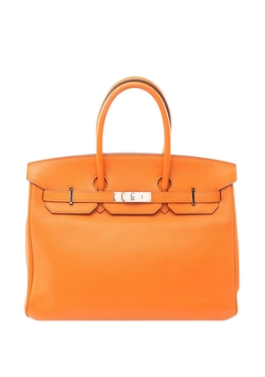 Hermès Pre-Owned 2010 Swift Birkin Retourne 35 handbag - Orange