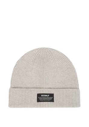 Ecoalf ribbed beanie - Neutrals