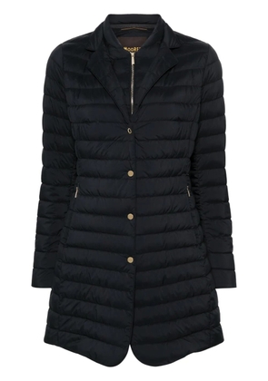 Moorer Shari down single-breasted coat - Blue