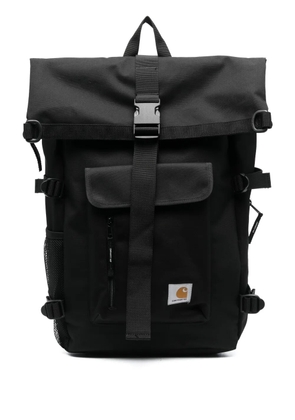 Carhartt WIP Philis logo-patch backpack - Black