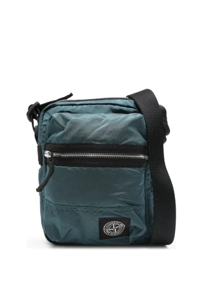 Stone Island Compass-patch messenger bag - Blue