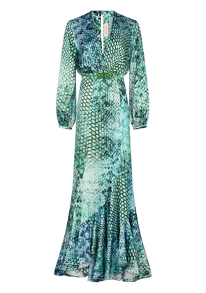 Silvia Tcherassi Remi gown - Green