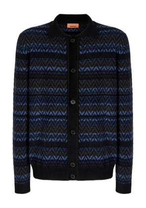 Missoni chevron-pattern cardigan - Black