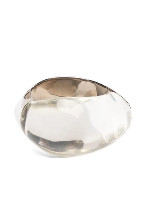 Coperni c-logo bangle bracelet - Silver