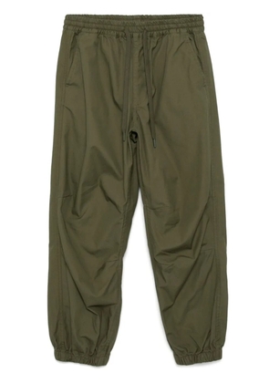 CHOCOOLATE drawstring tapered trousers - Green