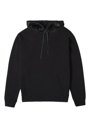 RTA silk-lined hoodie - Black