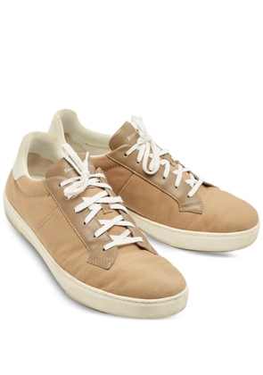 Ermenegildo Zegna Vintage panelled sneakers - Neutrals