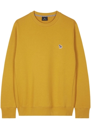 PS Paul Smith logo-embroidered sweatshirt - Yellow