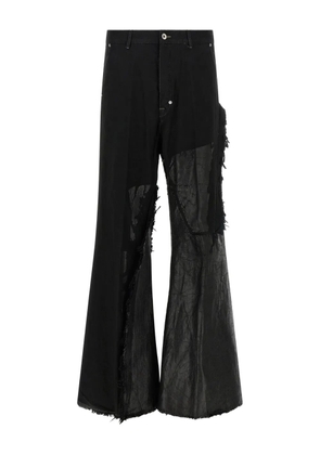 Rick Owens Joris fringed jeans - Black