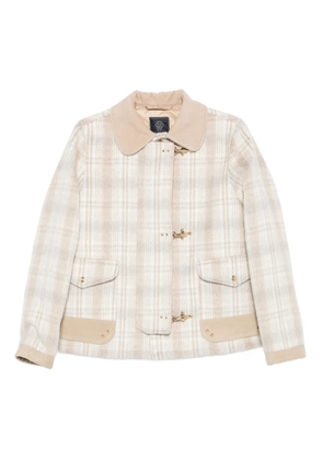 Fay checkered jacket - Neutrals