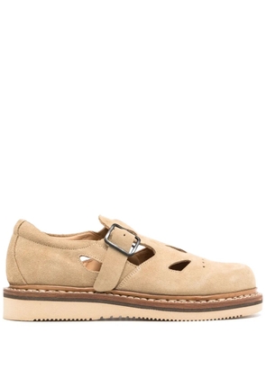 Needles strapped oxford - Brown