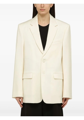 WARDROBE.NYC single-breasted blazer - White