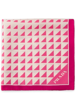 Prada silk scarf - Pink