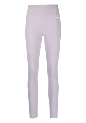 Sporty & Rich logo-print high-waisted leggings - Purple