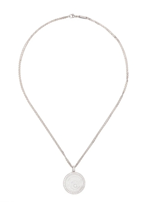 Chopard Pre-Owned 18kt white gold Happy Spirit necklace - Silver
