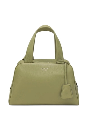 Prada medium leather tote bag - Green