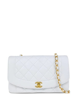 CHANEL Pre-Owned 1995 medium Diana shoulder bag - White