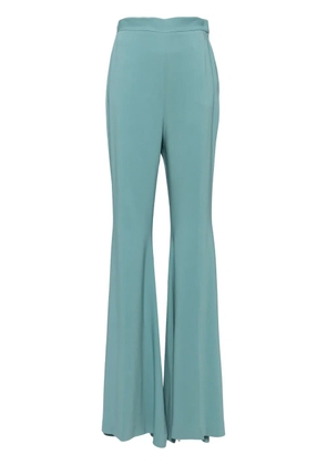 Elie Saab Cara flared trousers - Blue
