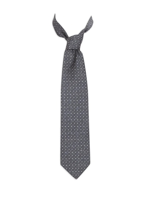 Trussardi Vintage Pre-Owned silk tie - Grey