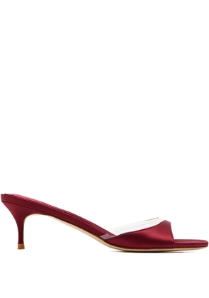 Femme La Capri open-toe mules - Red