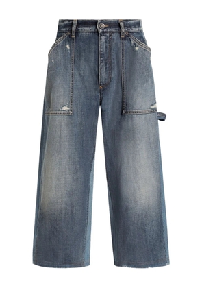 Dolce & Gabbana distressed cropped jeans - Grey