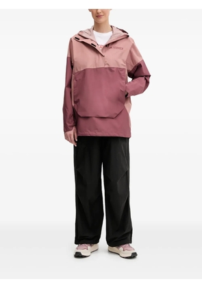 adidas Terrex two-tone hooded jacket - Pink