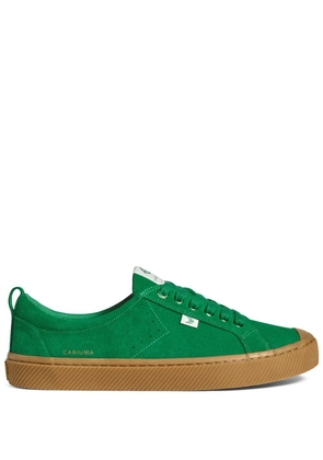 Cariuma Oca Low suede lace-up sneakers - Green