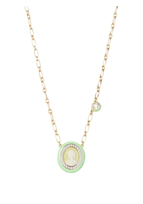 Cameo & Beyond Glam Ladies necklace - Gold