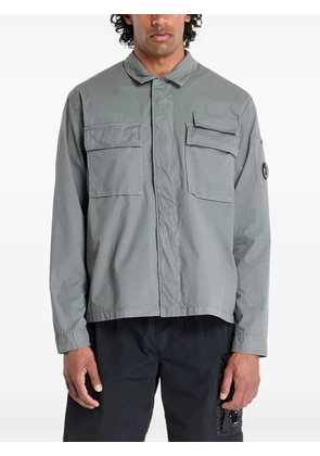C.P. Company gabardine shirt jacket - Grey