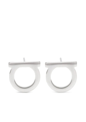 Ferragamo L Gancini earrings - Silver
