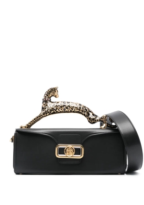 Lanvin medium Pencil Cat leather bag - Black