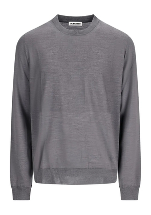 Jil Sander crew-neck wool sweater - Grey