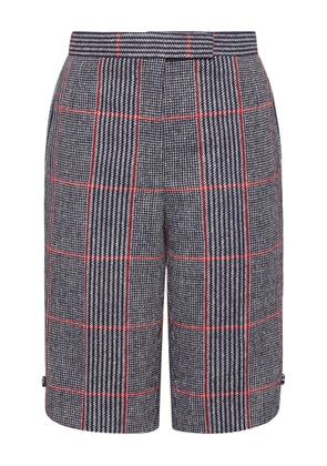 Thom Browne Hunting Oversized tweed bermuda shorts - Grey