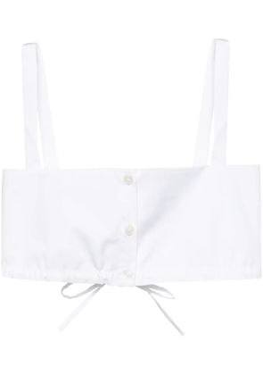 Fabiana Filippi sleeveless top - White