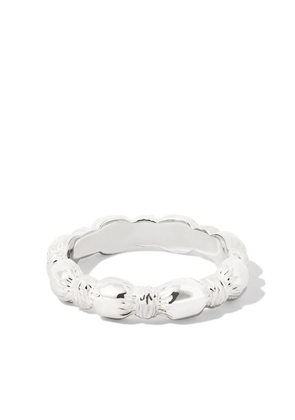 Bleue Burnham sterling silver Nature Round Root ring
