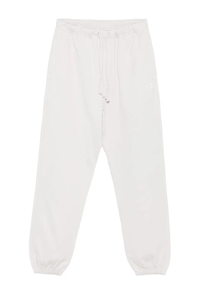 Y-3 elastic-cuffed drawstring trousers - Neutrals