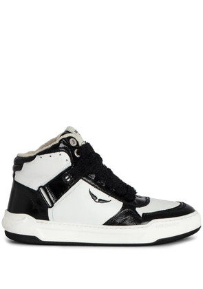 Zadig&Voltaire Wings high-top sneakers - Black