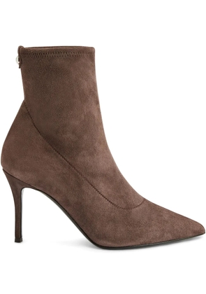 Giuseppe Zanotti 90mm Mirea boots - Brown