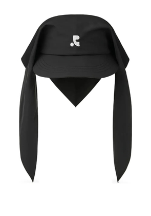 Rest&Recreation logo-scarf cap - Black