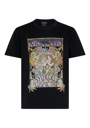 Camilla printed heavyweight tee - Black
