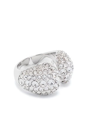 Swarovski Sublima crystal cocktail ring - Silver